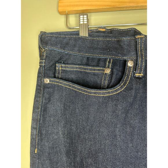 L.L. Bean Flannel Lined Jeans Square Rigger Traditional Fit NWT Mens 37 x 29 - Picture 3 of 10